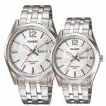 Casio His&Hers Stainless Steel Bracelet Watch