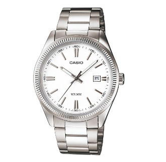 Casio Gent’s MTP-1302D-7A1VDF Enticer Silver Dial Small Watch