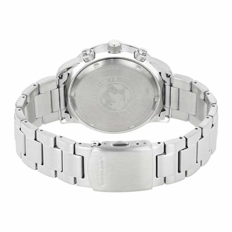 Citizen CA0690-88E Men’s Eco-Drive Black Dial Chronograph Bracelet Watch