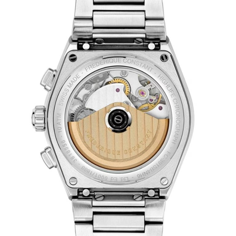 Frederique Constant FC‑391SB4NH6B Men’s Highlife Chronograph Automatic Interchangeable Strap Watch