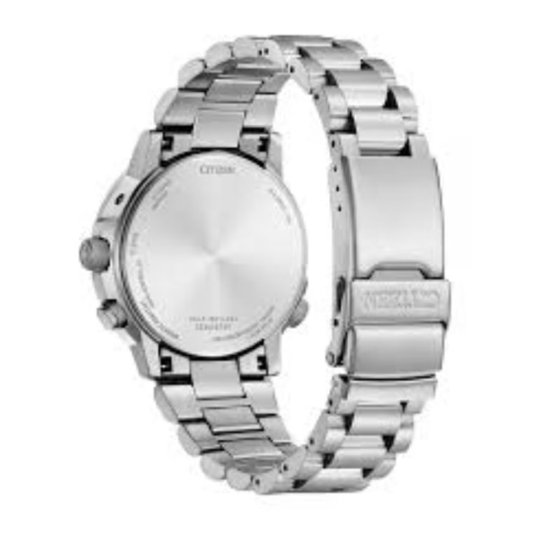 Citizen CB0241-85X Men’s Eco-Drive Radio Controlled Silver Bracelet Watch