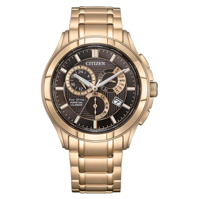 Citizen BL8163-50X Men’s Eco-Drive Rose Gold-Tone Stainless Steel Watch
