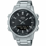 Casio AMW-880D-1AVDF Men’s Chronograph Black Dial Bracelet Watch