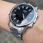 Casio AMW-880D-1AVDF Men’s Chronograph Black Dial Bracelet Watch