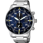 Citizen CA0690-88L Men’s Eco-Drive Chronograph Aviator 100m Pilot’s Watch
