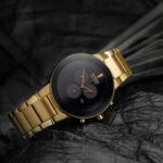 Citizen AT2242-55E Men’s Axiom Eco-Drive Chronograph Gold Watch