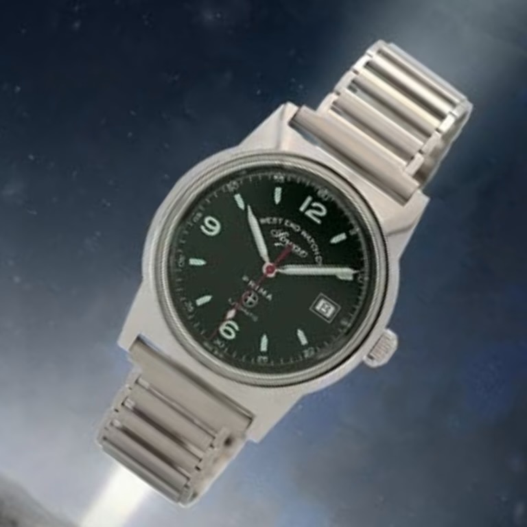 West End 8152.10.3393R Men’s Souq Date Automatic Green Dial Watch