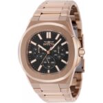 Invicta INV48524 Men’s Speedway Quartz Stainless Steel Case Rose Gold Dial Rose Gold Stainless Steel Bracelet Watch