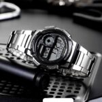Casio AE1000WD-1AV Men’s Silver-Tone Digital Watch