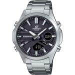 Casio Edifice EFV-C120D-1A4DF Men’s Black Dial Analog-Digital Stainless Steel Watch