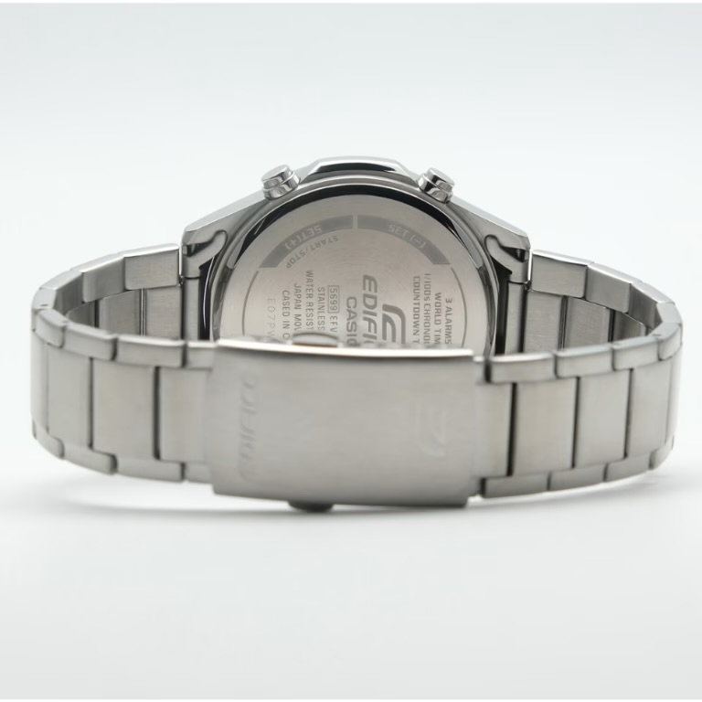 Casio Edifice EFV-C120D-1A4DF Men’s Black Dial Analog-Digital Stainless Steel Watch