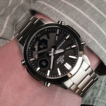 Casio Edifice EFV-C120D-1A4DF Men’s Black Dial Analog-Digital Stainless Steel Watch