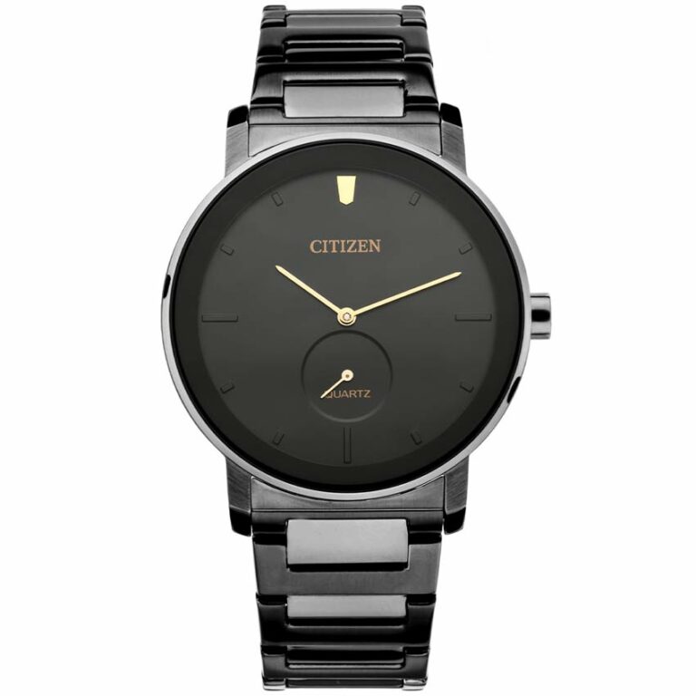 Citizen BE9187-53E Men’s Quartz Analog Black Dial Bracelet Watch