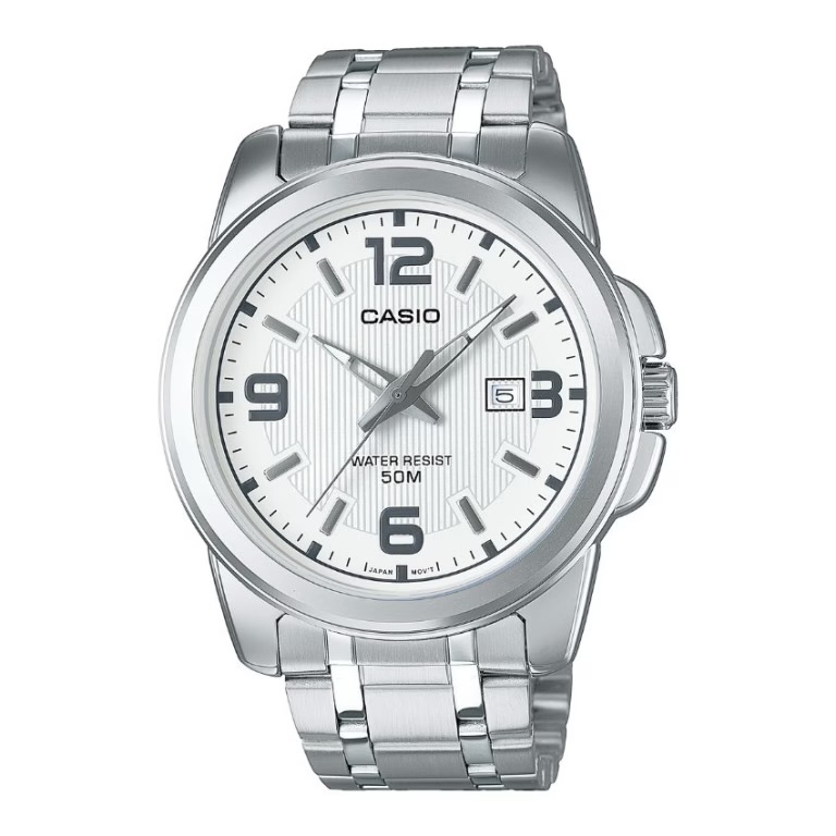 Casio MTP-1314D-7AVDF Men’s Silver Dial Bracelet Watch