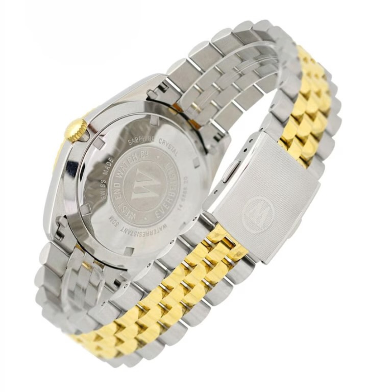 West End 6868.20.3330Y Men’s Classics Automatic Champagne/Green Dial Watch