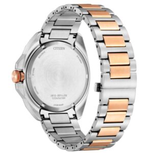 Citizen AW1726-55L Men’s Eco-Drive Blue Dial Two-Tone Stainless Steel Bracelet Watch