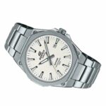 Casio EFR-S108D-7AVUDF MEN’S Edifice White Dial Stainless Steel Bracelet Watch