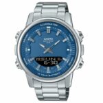 Casio AMW-880D-2A1VDF Men’s Blue Dial Ana-Digi Steel Watch