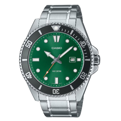 Casio MDV-107D-3A2VDF Men’s Stainless Steel Diver’s Watch