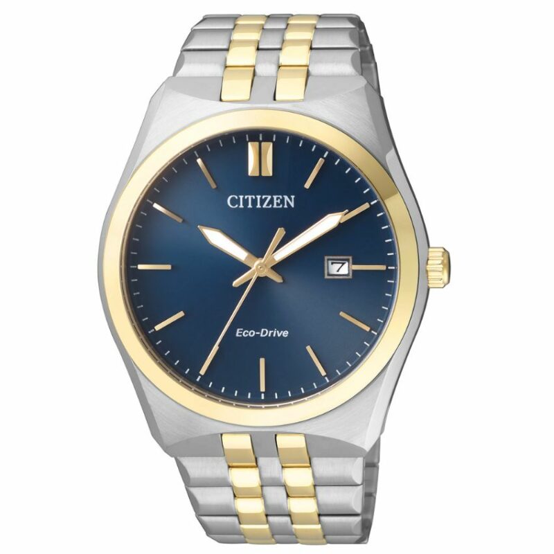 Citizen BM7334-66L Men’s Eco-Drive Stainless Steel With Two-Tone Gold Plating Watch