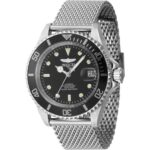 Invicta 47720 Men’s Pro Diver Automatic Black Dial Mesh Bracelet Watch