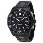 Invicta INV46646 Men’s Pro Diver Automatic Black Stainless Steel Watch