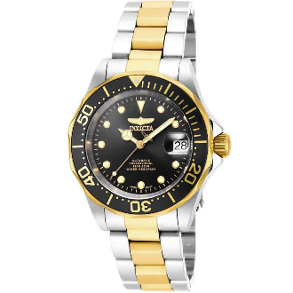 Invicta 17043 Men’s Pro Diver Stainless Steel Two-Tone Watch