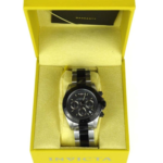 Invicta 6934 Unisex Speedway Collection Chronograph Black/Silver-Tone Stainless Steel Watch