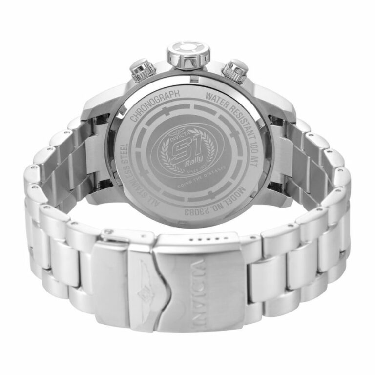 Invicta 23083 Men’s S1 Rally Chronograph Silver Steel Quartz Watch