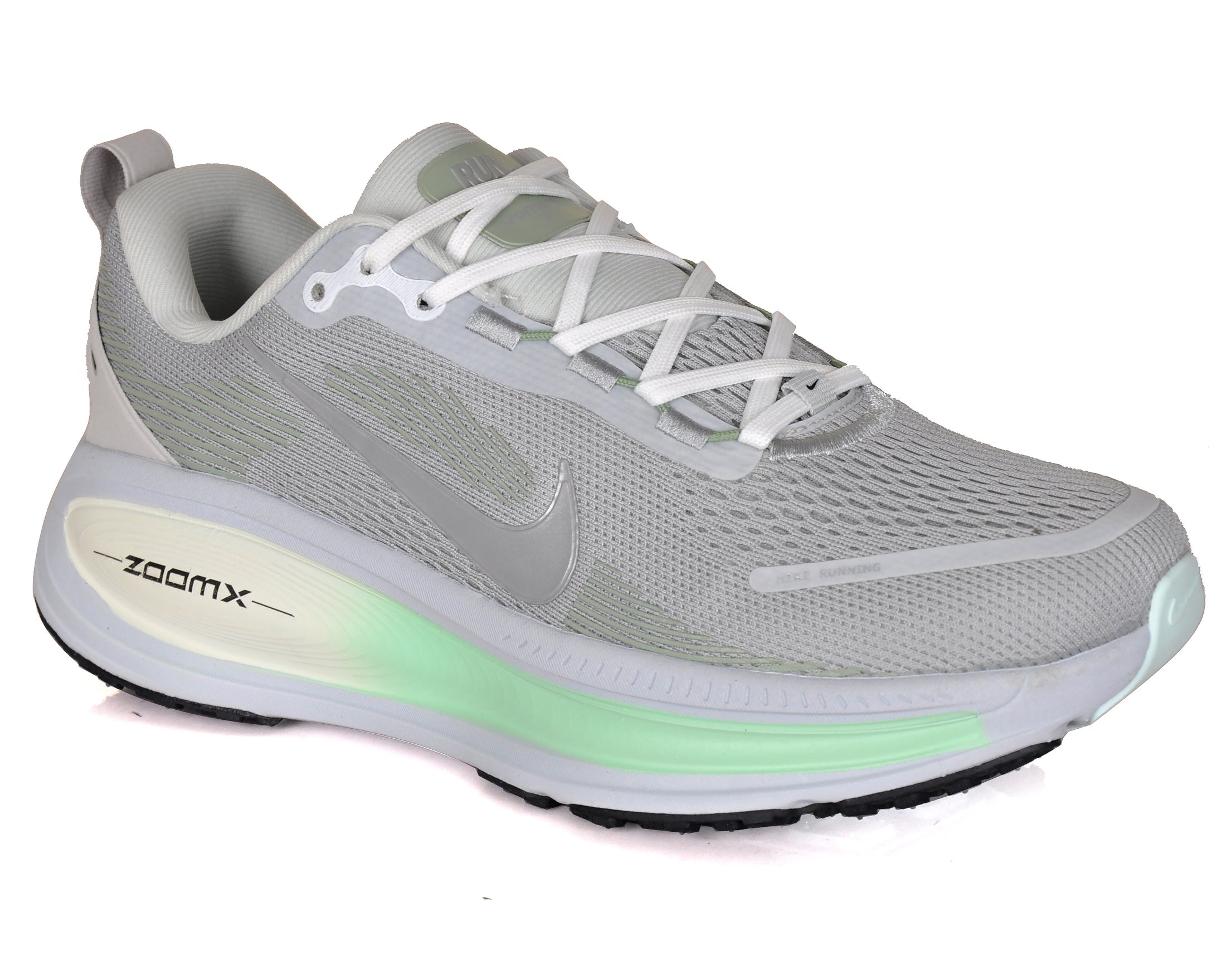 Men’s Nike Vomero 18 Grey/Olive Green Running Shoes