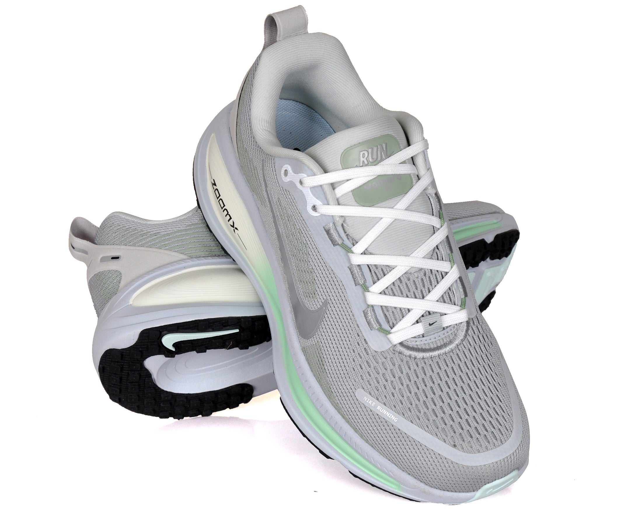 Men’s Nike Vomero 18 Grey/Olive Green Running Shoes