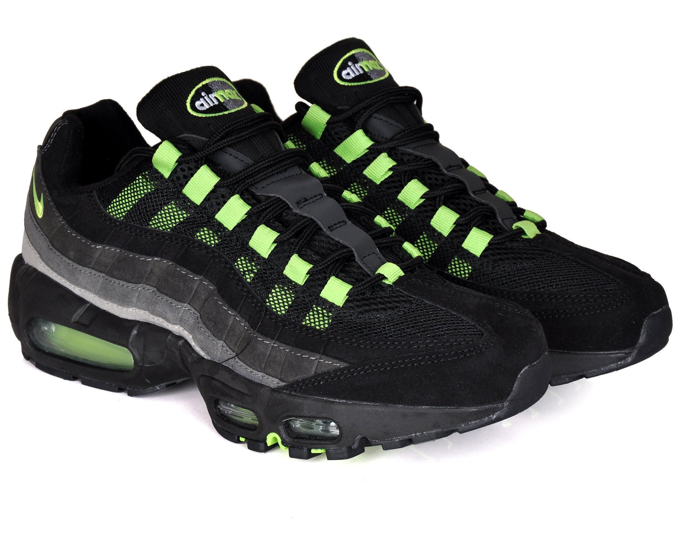 Nike Air Max Plus TN Black green hook sneakers for men