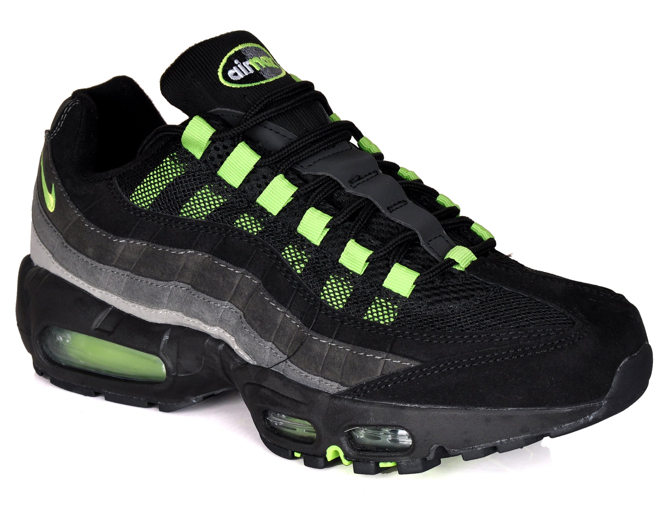 Nike Air Max Plus TN Black green hook sneakers for men