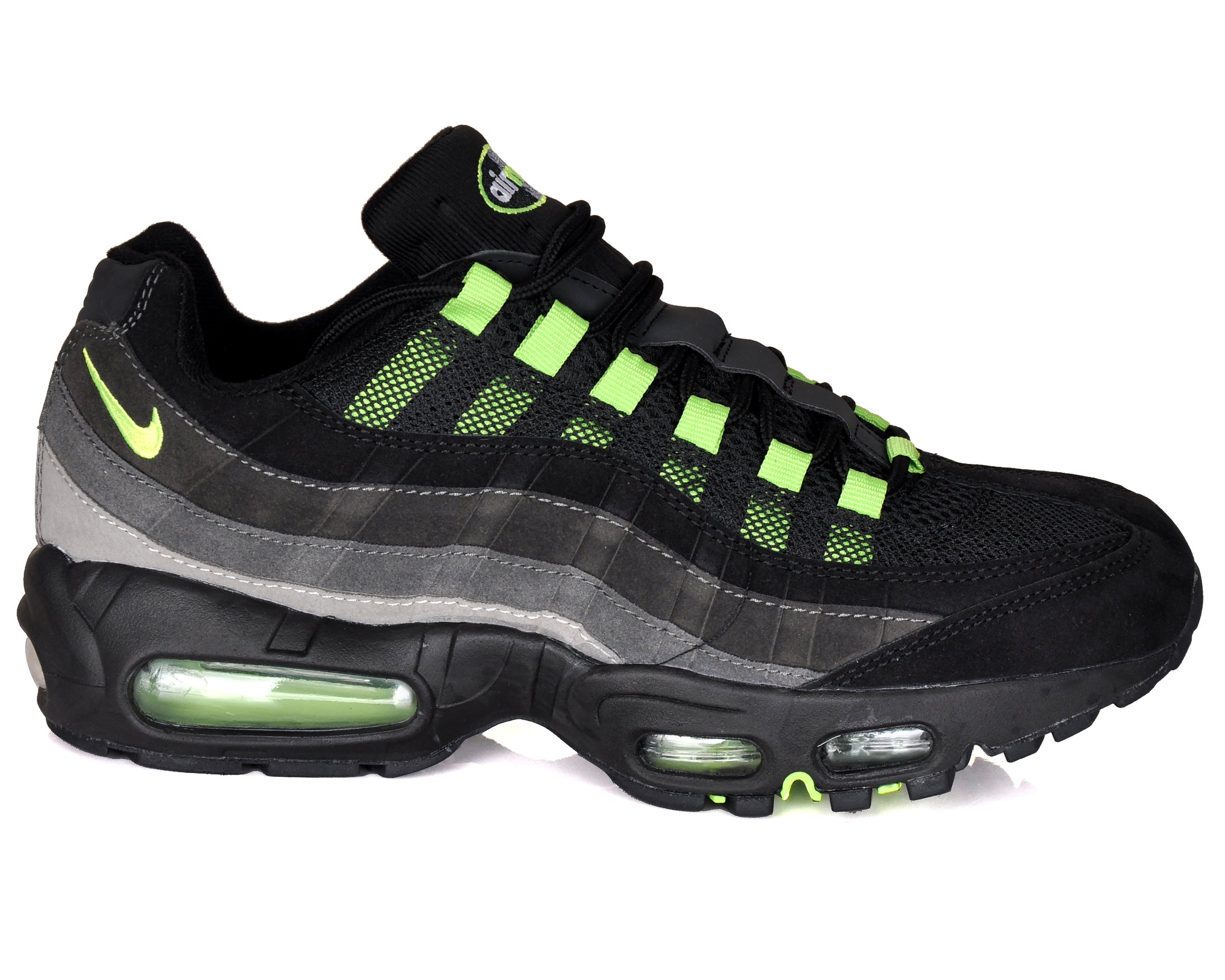 Nike Air Max Plus TN Black green hook sneakers for men