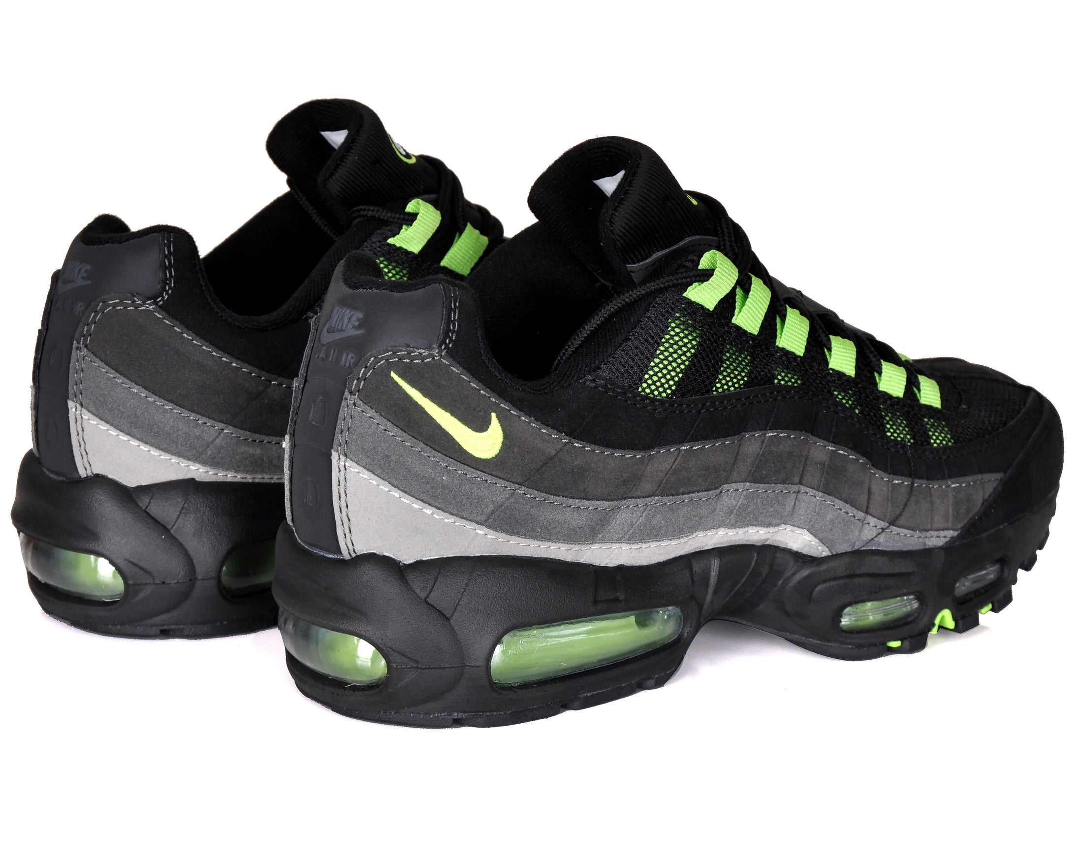 Nike Air Max Plus TN Black green hook sneakers for men