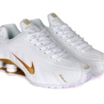 Nike Shox CL Premium White-Metallic Gold Men’s