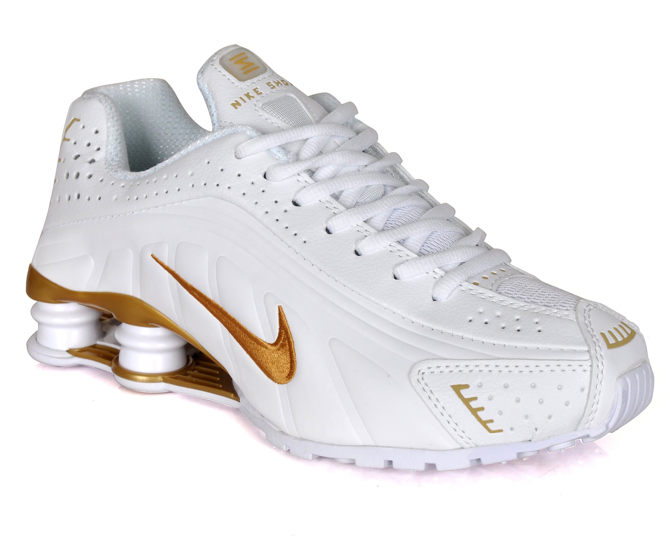 Nike Shox CL Premium White-Metallic Gold Men’s