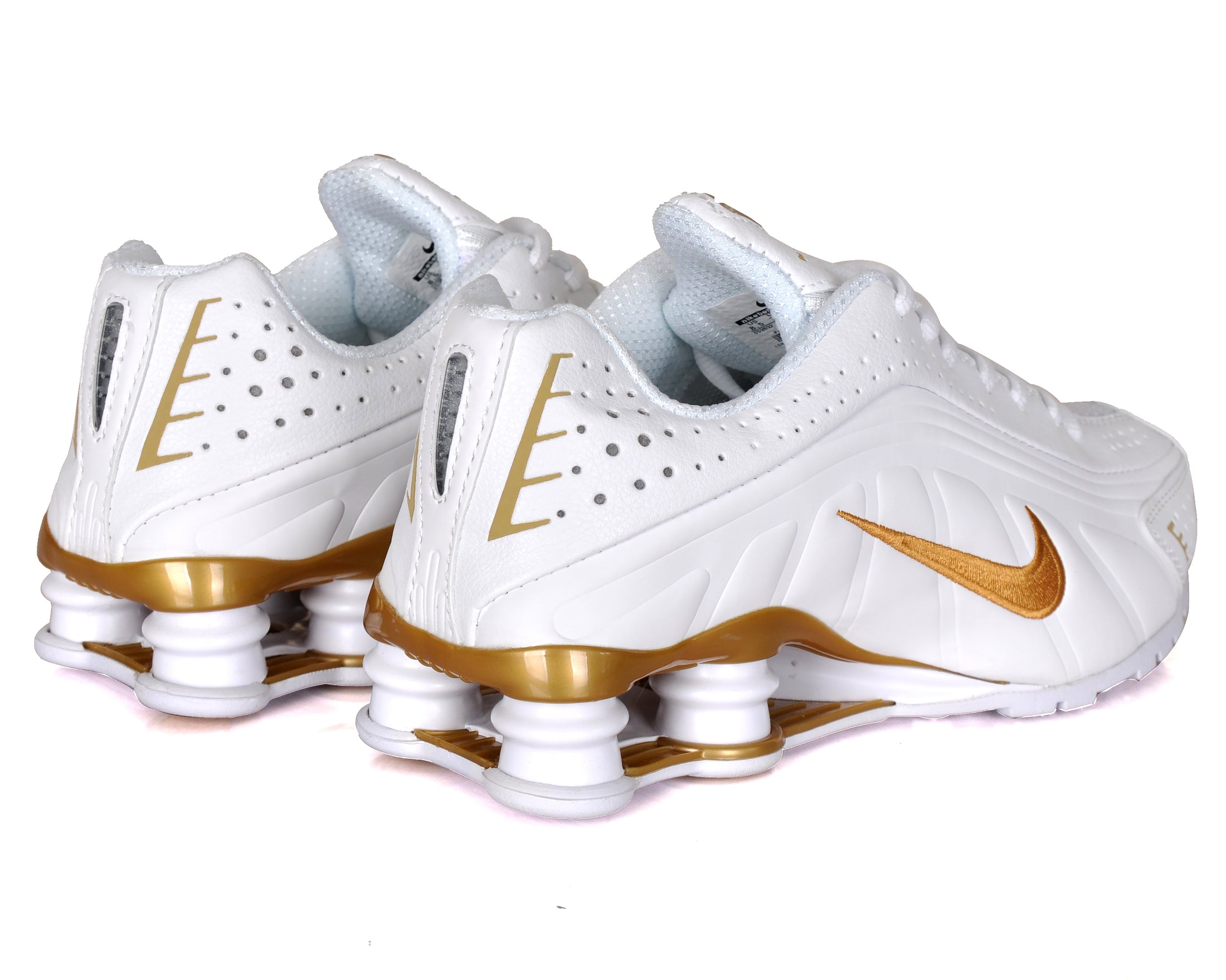Nike Shox CL Premium White-Metallic Gold Men’s