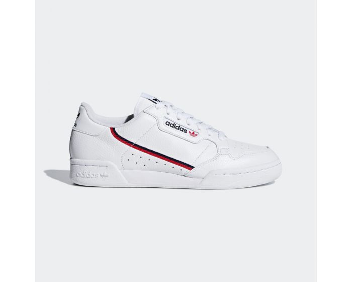 Adidas Continental 80 Vegan White Collegiate Navy Scarlet