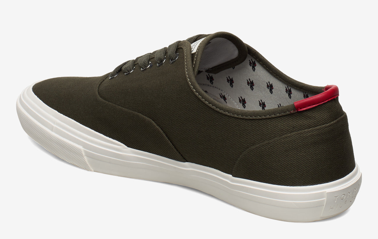 Tommy Hilfiger Core Twill Sneakers | Dark Green