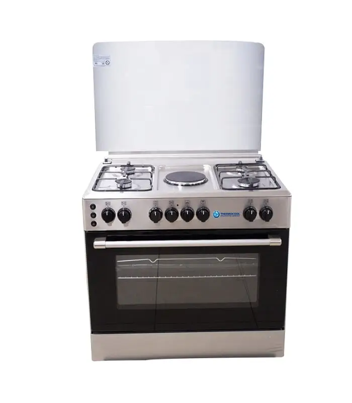 90x60cm Standing Cooker, 4 Gas 1 Elect Burners, High Grade S/Steel Top & Panel – D MADAME 904G1E OG-9841 INX