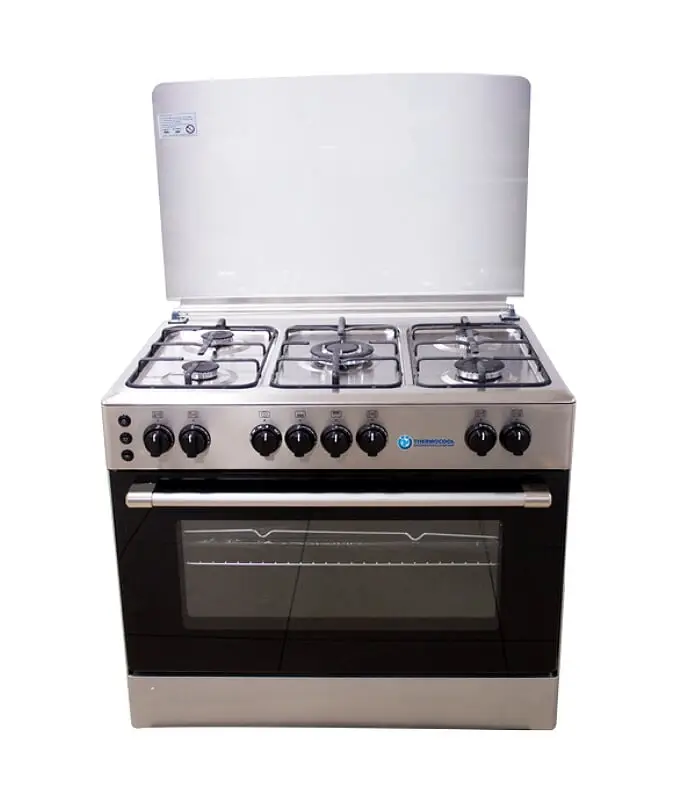 90x60cm Standing Cooker, 5 Burners, High Grade S/Steel Top & Panel – D MADAME 905G OG-9850 INX