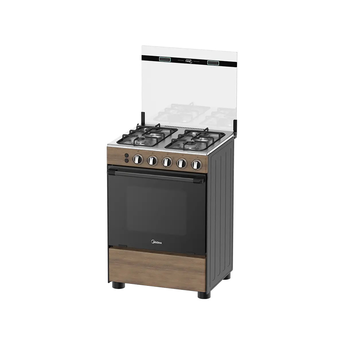 Gas Cooker with 4 Cooktop Gas Burners & Oven – 6 Series