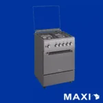 Maxi Gas Cooker 60×60 CM (3+1) Burners IGL Inox (TR)