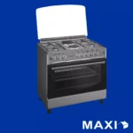 Maxi Gas Cooker 60×90 CM (4+2) Burners Inox
