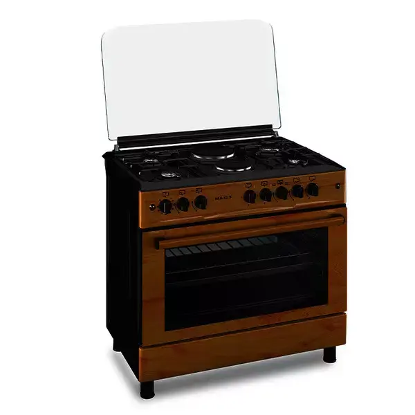 Maxi Gas Cooker 60×90 CM (4+2) Burners Wood