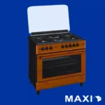 Maxi Gas Cooker 60×90 CM (4+2) Burners Wood