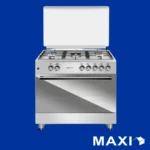Maxi Gas Cooker 60×90 CM (5) Burners Matte Inox (TR)
