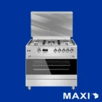 Maxi Gas Cooker 60×90 CM (5) Burners Shine Line Inox