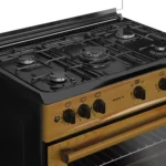 Maxi Gas Cooker 60×90 CM (5) Burners Wood